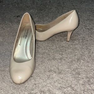 Comfort Plus Nude Heels